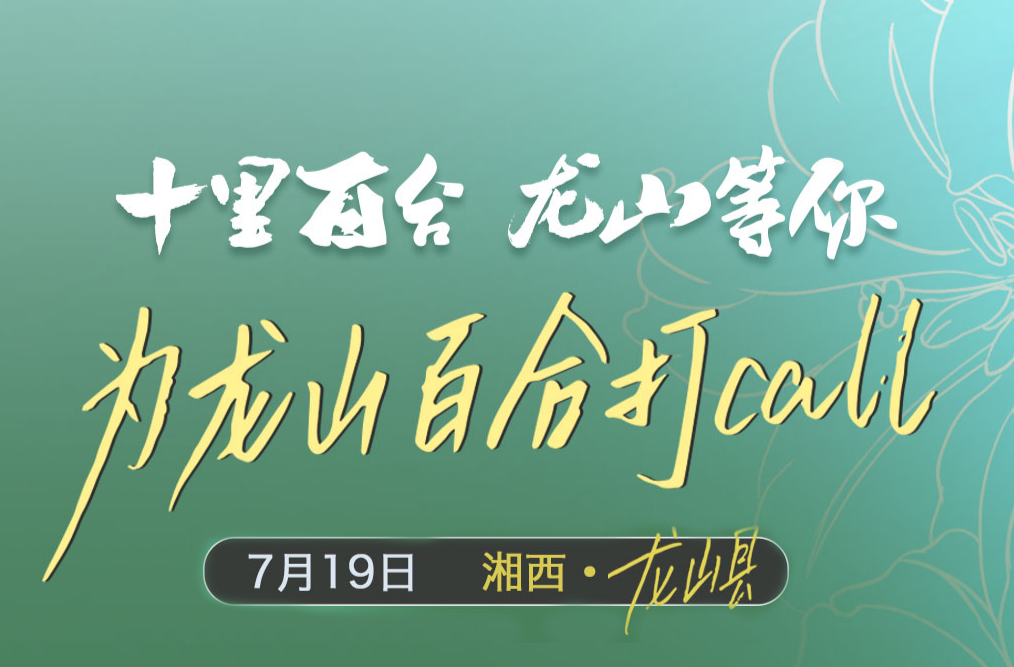 十里百合，龙山等你！2024年·龙山百合产业高质量发展暨产销对接大会即将启幕！