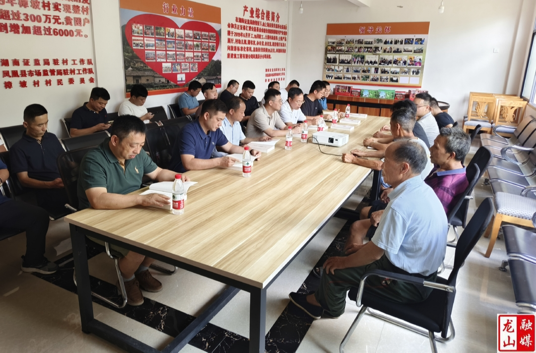 杜宸亿带队到凤凰县樟坡村考察学习