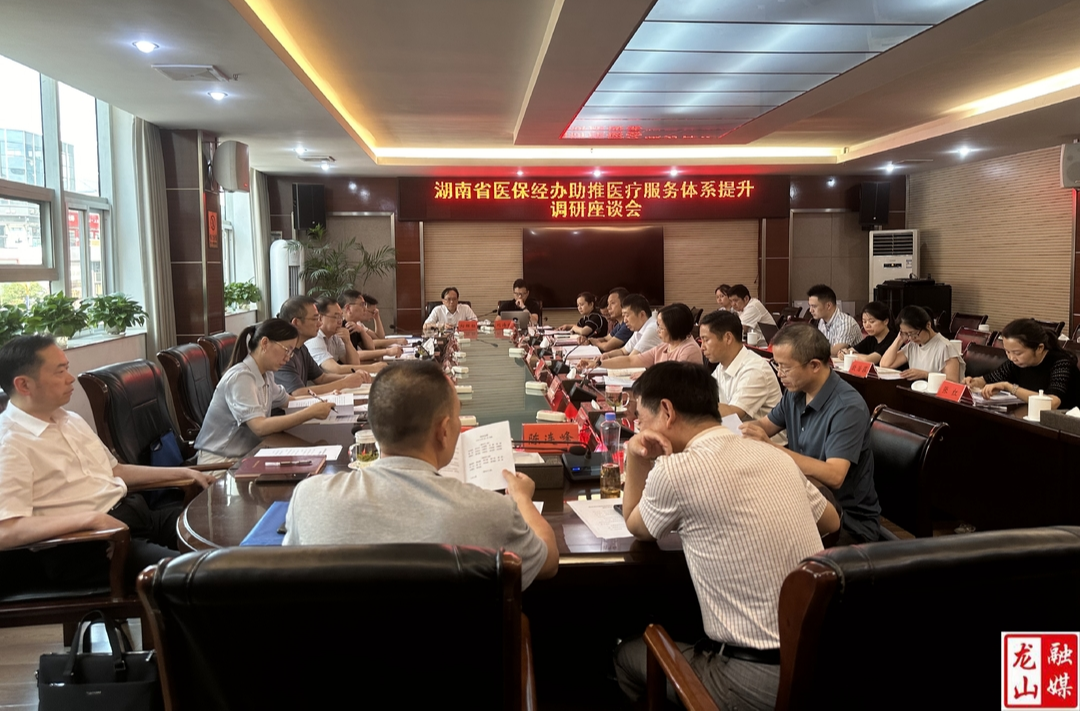 省医保局一行来县调研指导医保经办相关工作