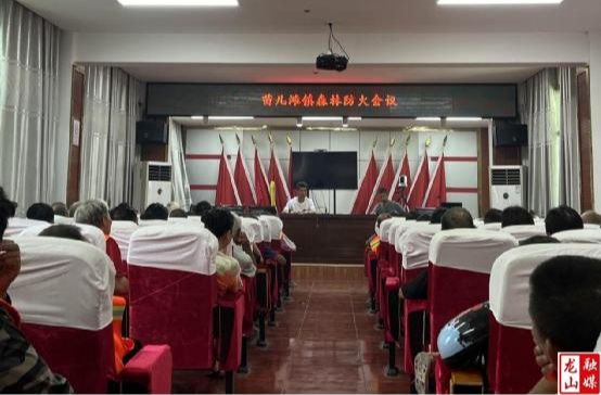 苗儿滩镇召开森林防火会议