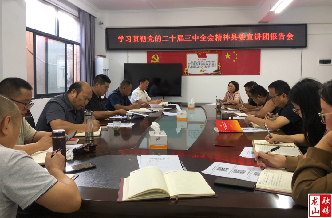 县供销联社举行学习贯彻党的二十届三中全会精神宣讲报告会