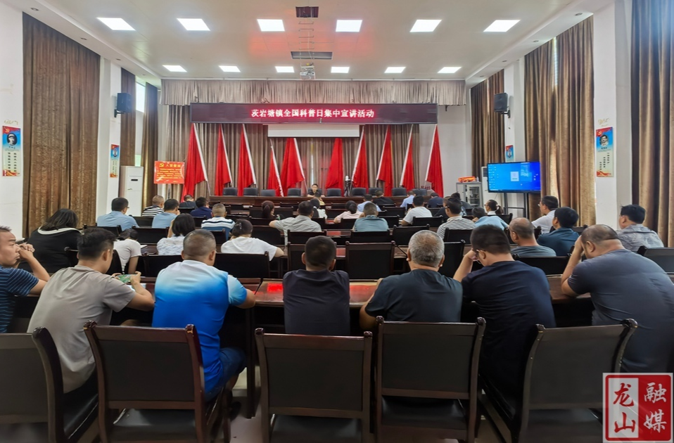 茨岩塘镇开展全国科普日宣传活动