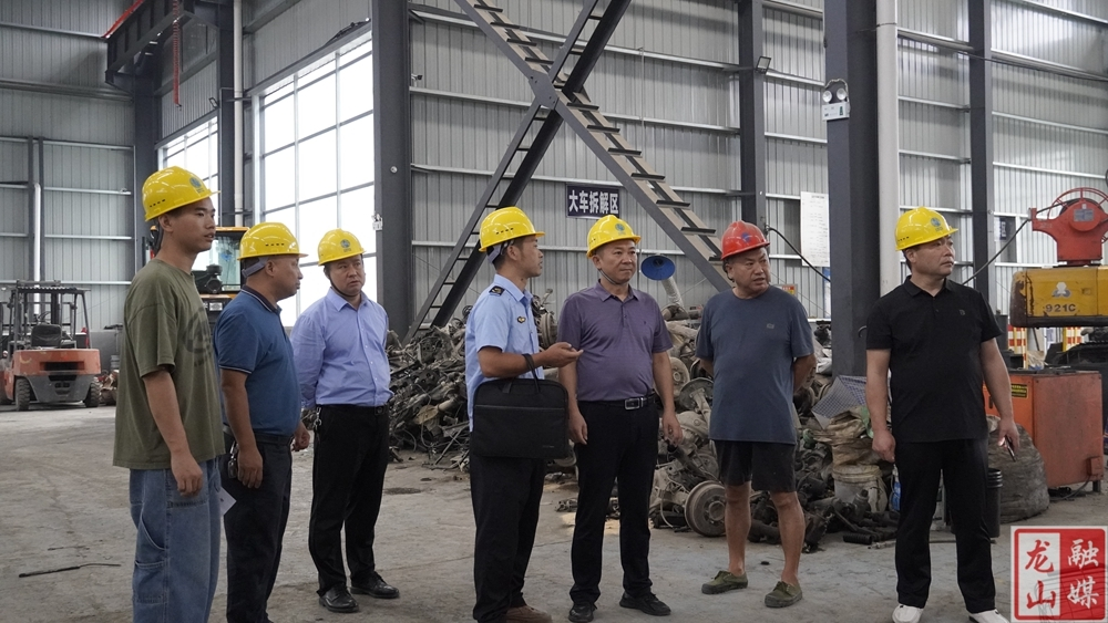 龙山县开展商贸流通领域国庆节前联合检查