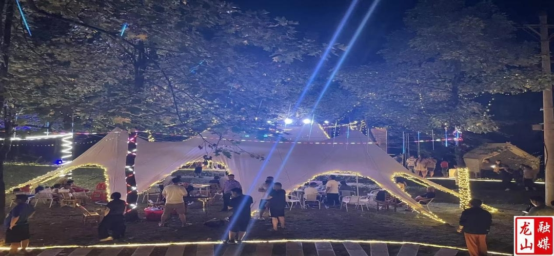 国庆黄金周：大灵山露营基地成热门打卡地