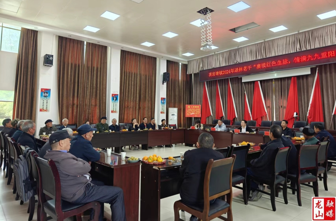 【最美重阳】 茨岩塘镇举办退休老干重阳节活动