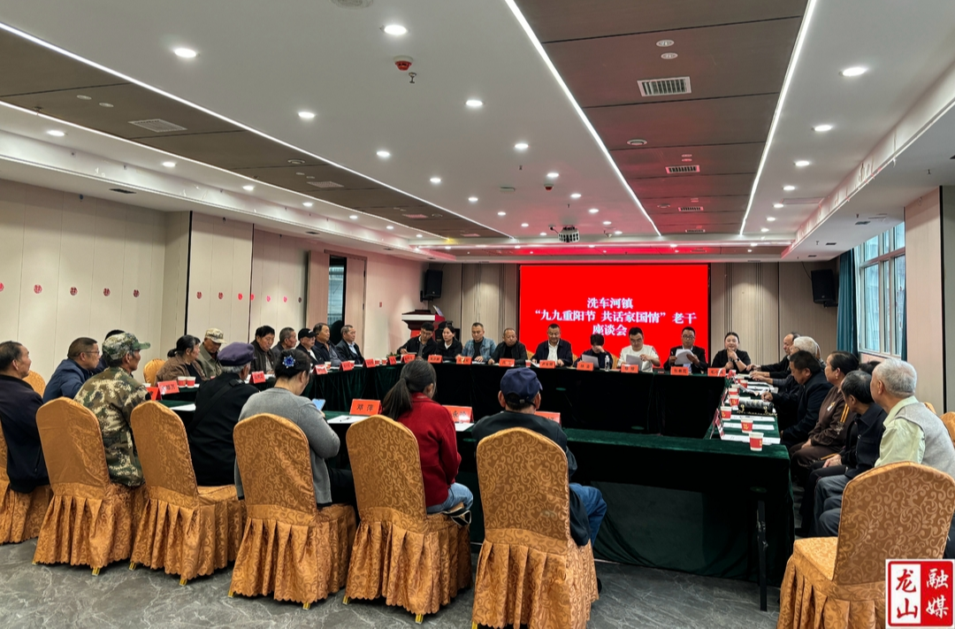 【最美重阳】洗车河镇举办老干座谈会  共话发展共谋未来