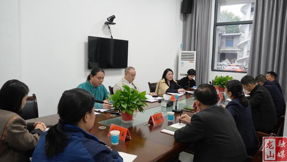 深圳御光新材料有限公司一行来龙山考察调研