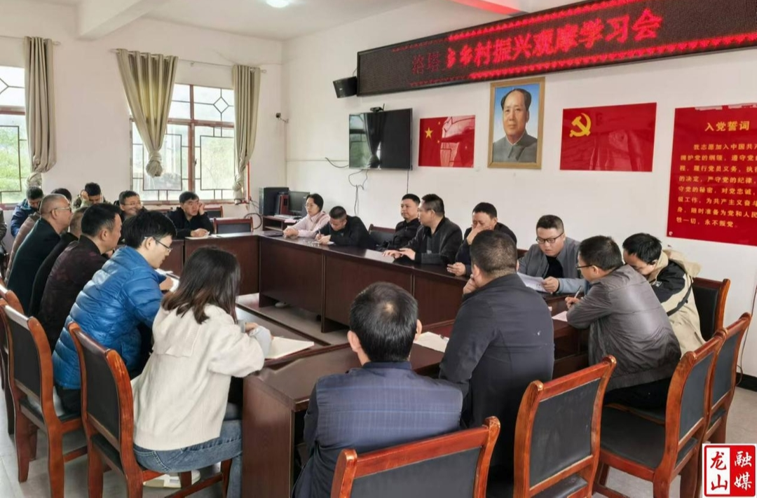 县乡村振兴局一行到洛塔乡指导驻村帮扶工作