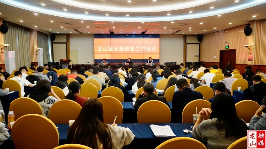 龙山县召开党委信息工作会议