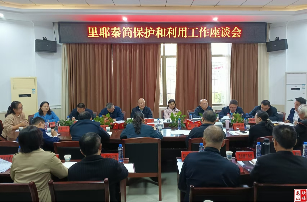 里耶秦简保护和利用工作座谈会召开