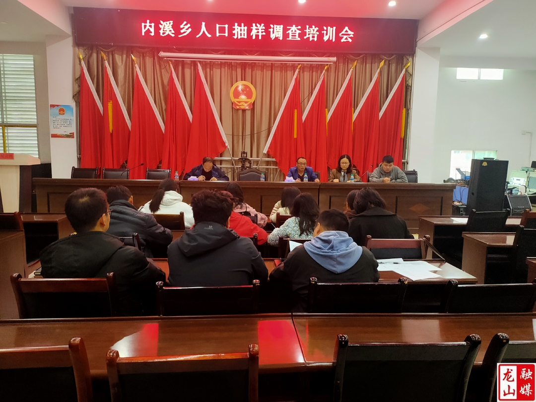 内溪乡开展人口抽样调查培训    确保数据真实规范