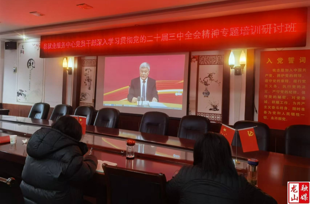县就业服务中心党员干部研讨班助力就业工作