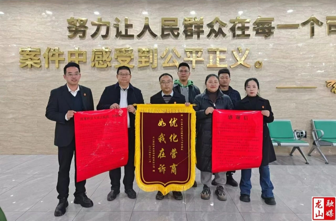 龙山法院“如我在诉”理念获当事人点赞