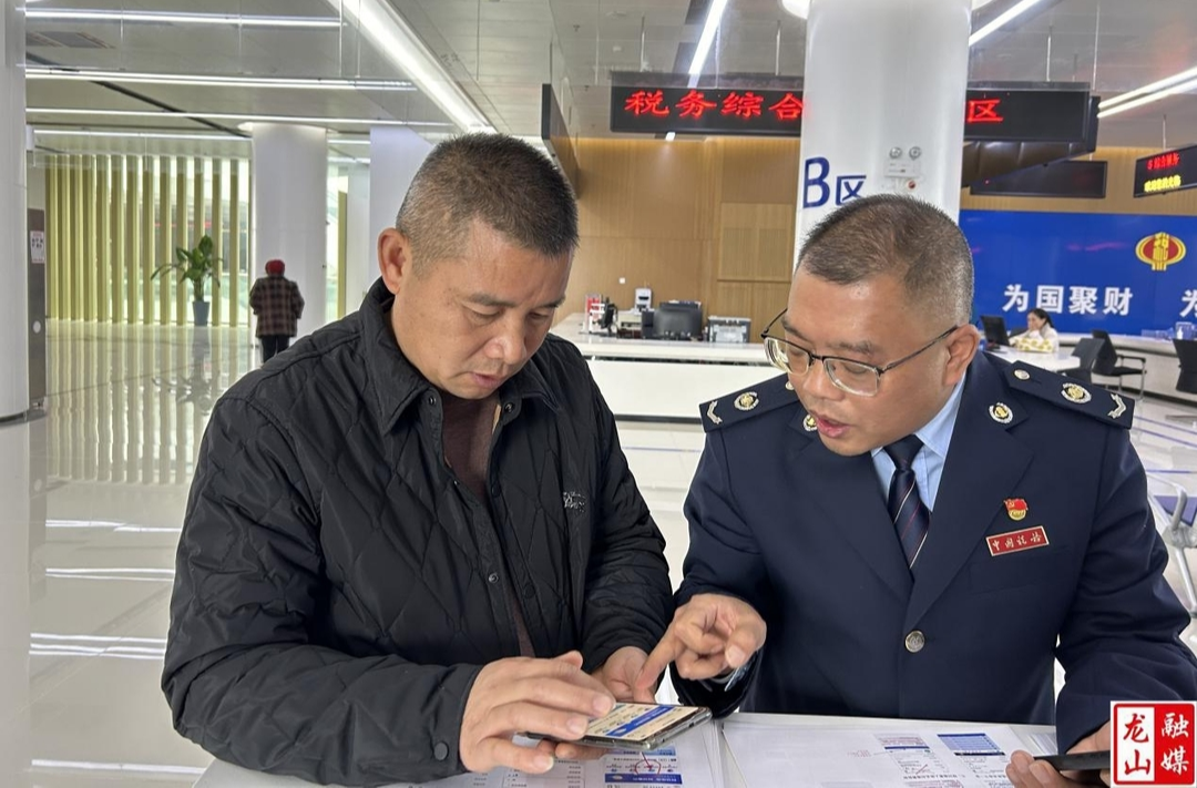 龙山税务：贴心服务再升级 “数电发票”添便利