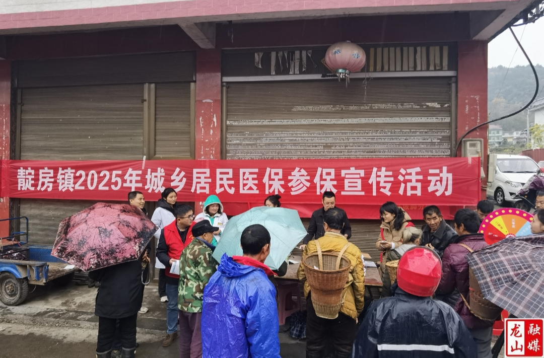 靛房镇开展2025年城乡居民医保宣传活动