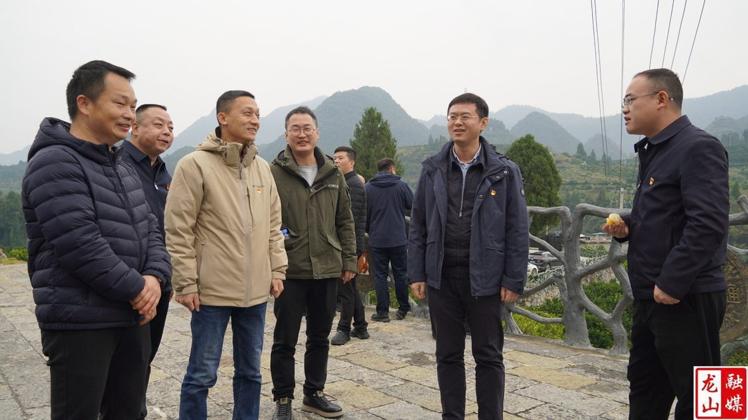 长沙市对口帮扶龙山县工作组临时党支部开展主题党日