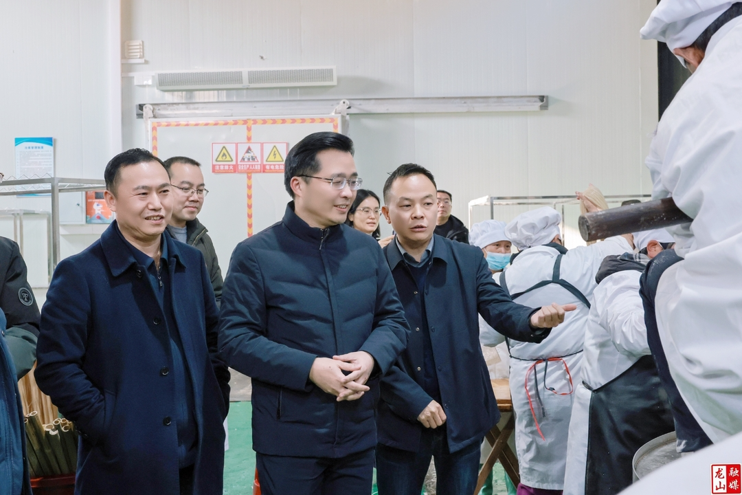 长沙经开区管委会主任蒋红波到龙山县调研乡村振兴对口帮扶工作