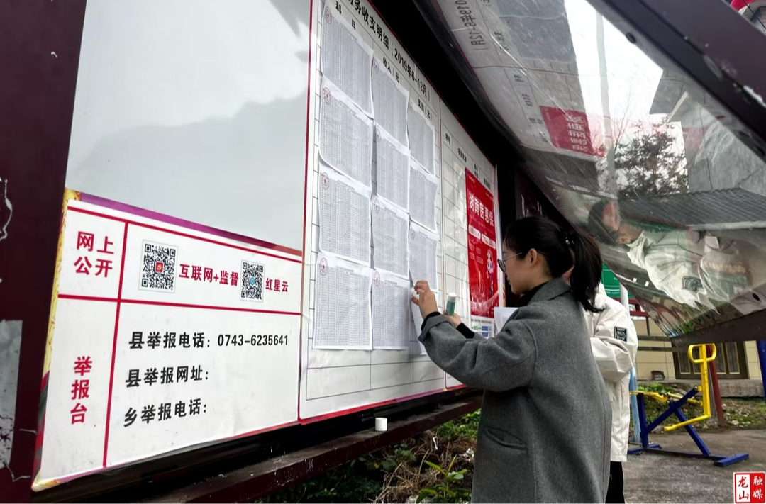 召市镇开展“惠民惠农补贴公示”工作