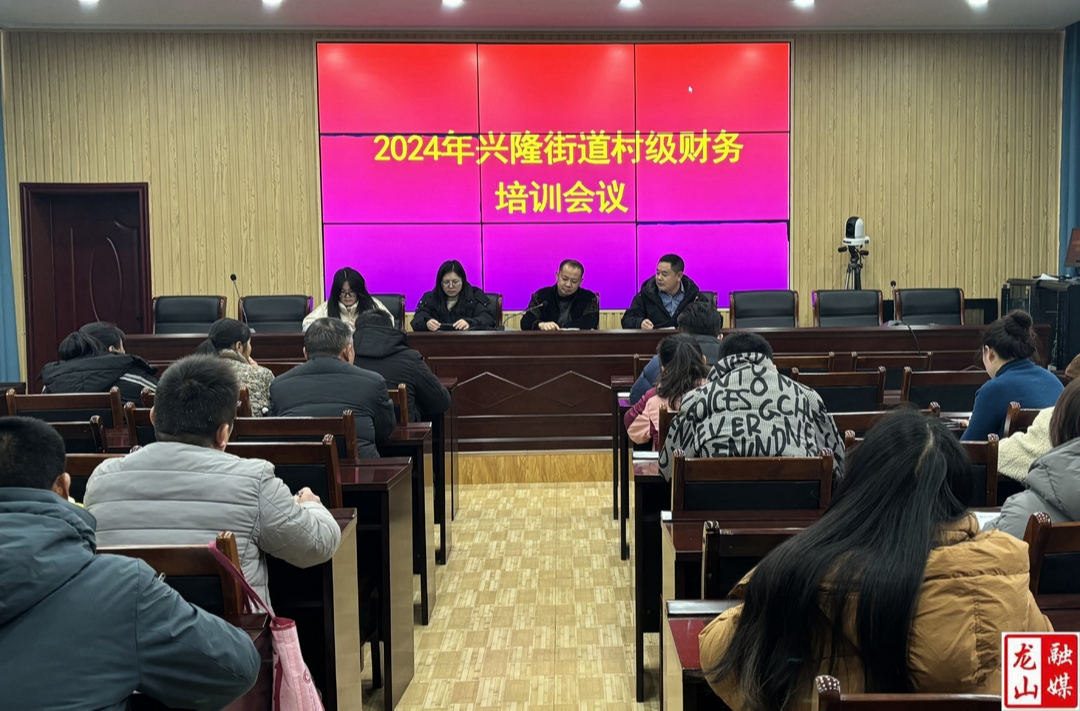 兴隆街道召开村级财务培训会议
