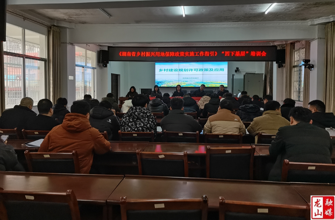 省自然资源厅在龙山开展乡村振兴用地保障调研