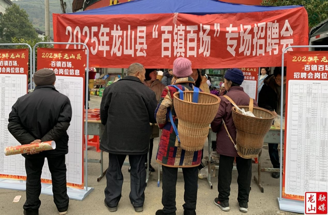 苗儿滩镇开展春风行动“百镇百场”系列招聘会
