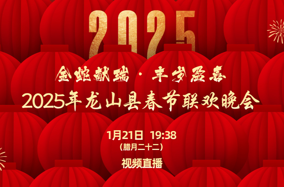 直播|金蛇献瑞·丰岁盈喜 2025年龙山县春节联欢晚会