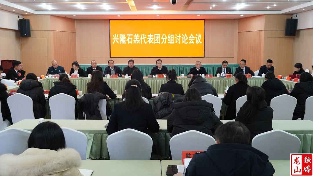 【聚焦两会】兴隆、石羔代表团分组讨论会议召开