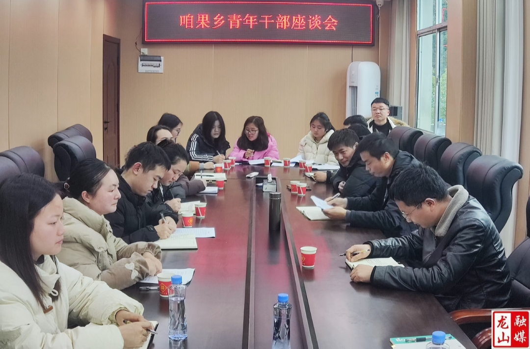 咱果乡开展青年干部座谈会