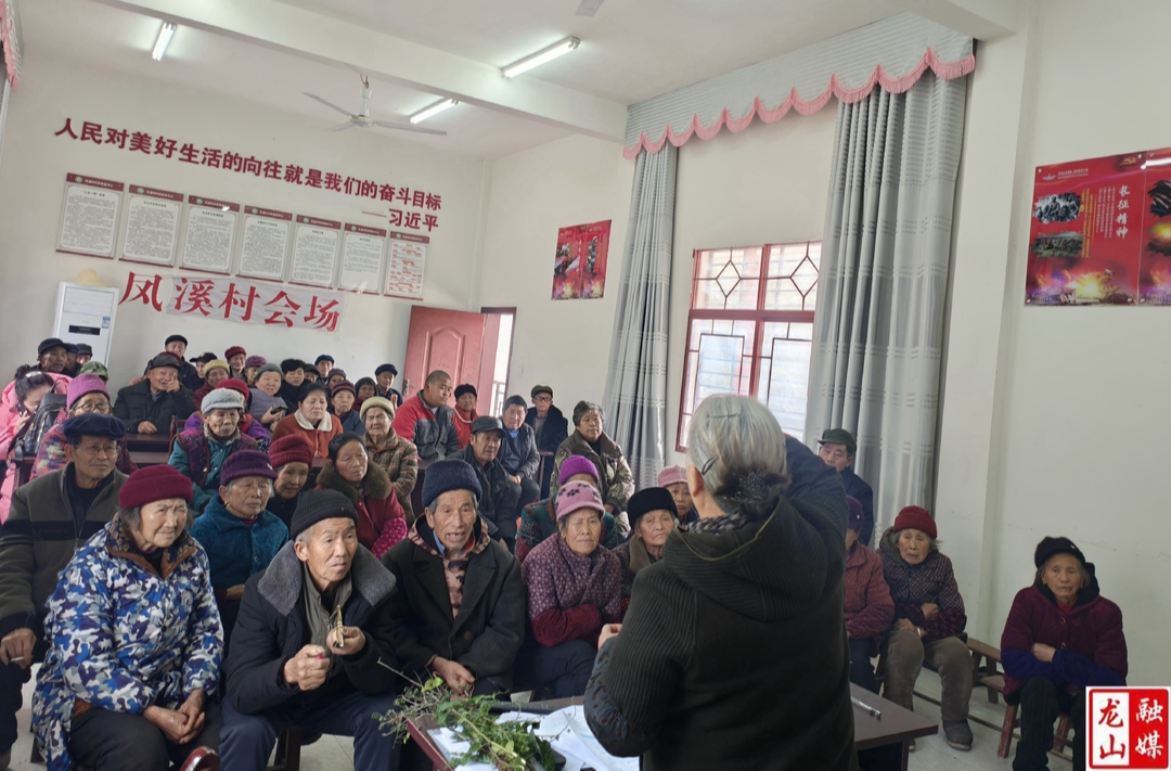 苗儿滩镇凤溪村举办农业技术培训班