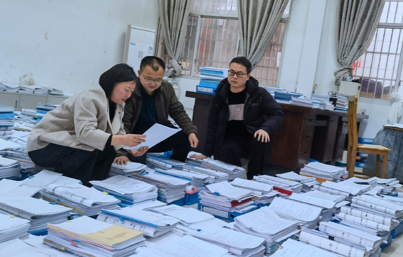 龙山县着力加强“三重”档案资源归集工作