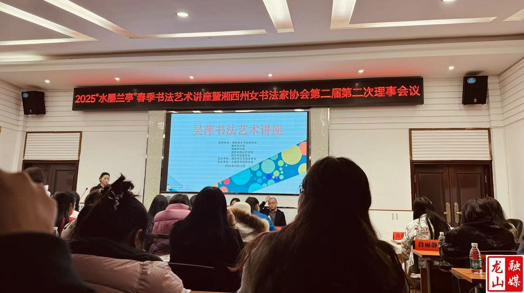 龙山县6名女书法家参加州级交流活动