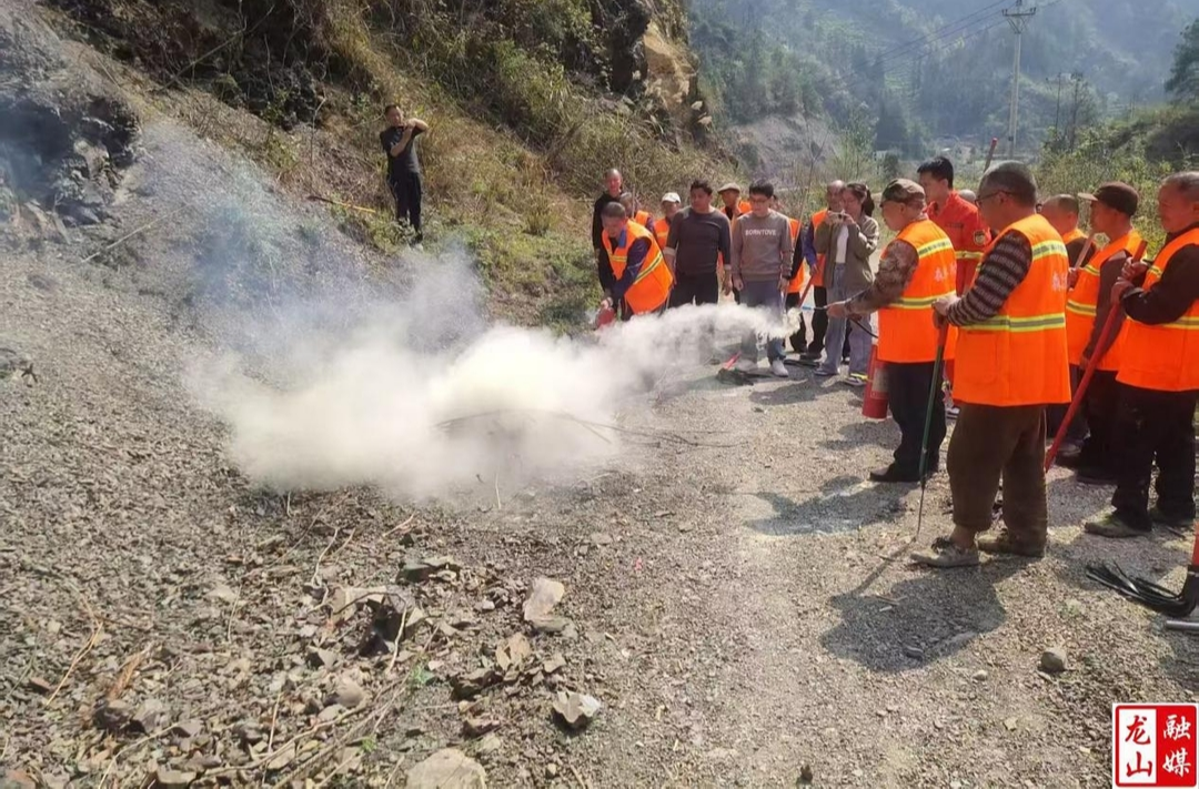 内溪乡森林防灭火应急演练
