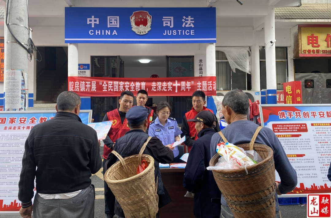 靛房镇开展国家安全教育日宣传活动