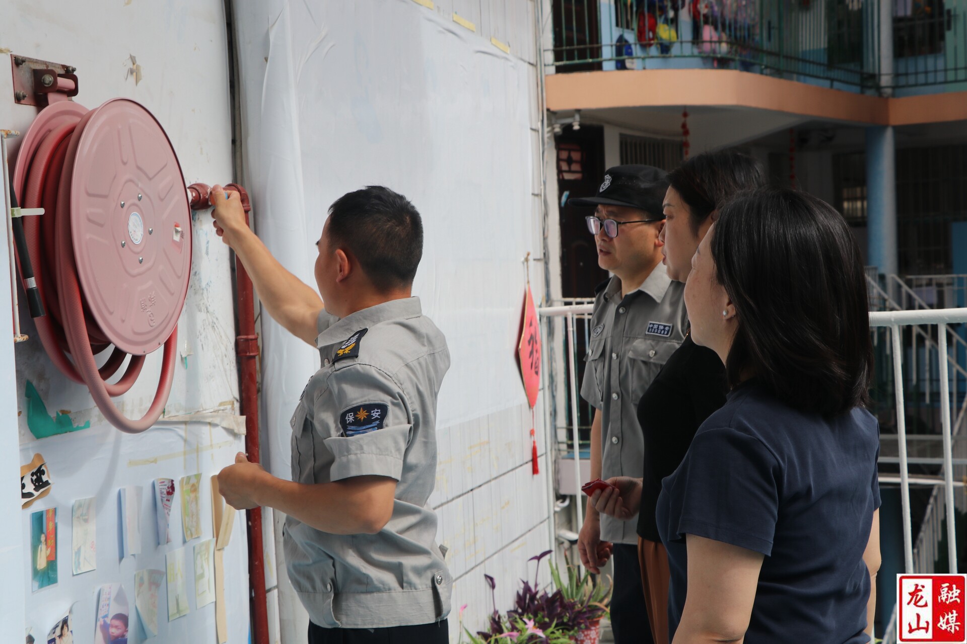 老干幼儿园开展安全隐患大排查行动