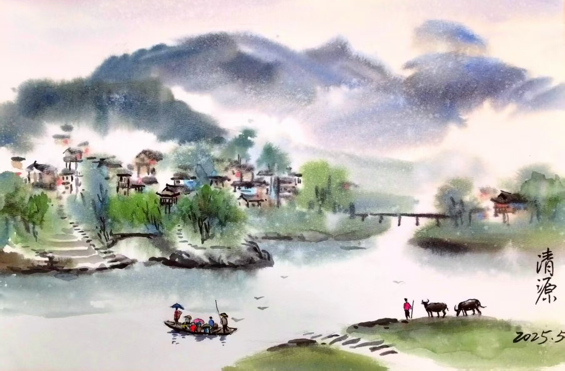 向清源美术作品赏析（一）