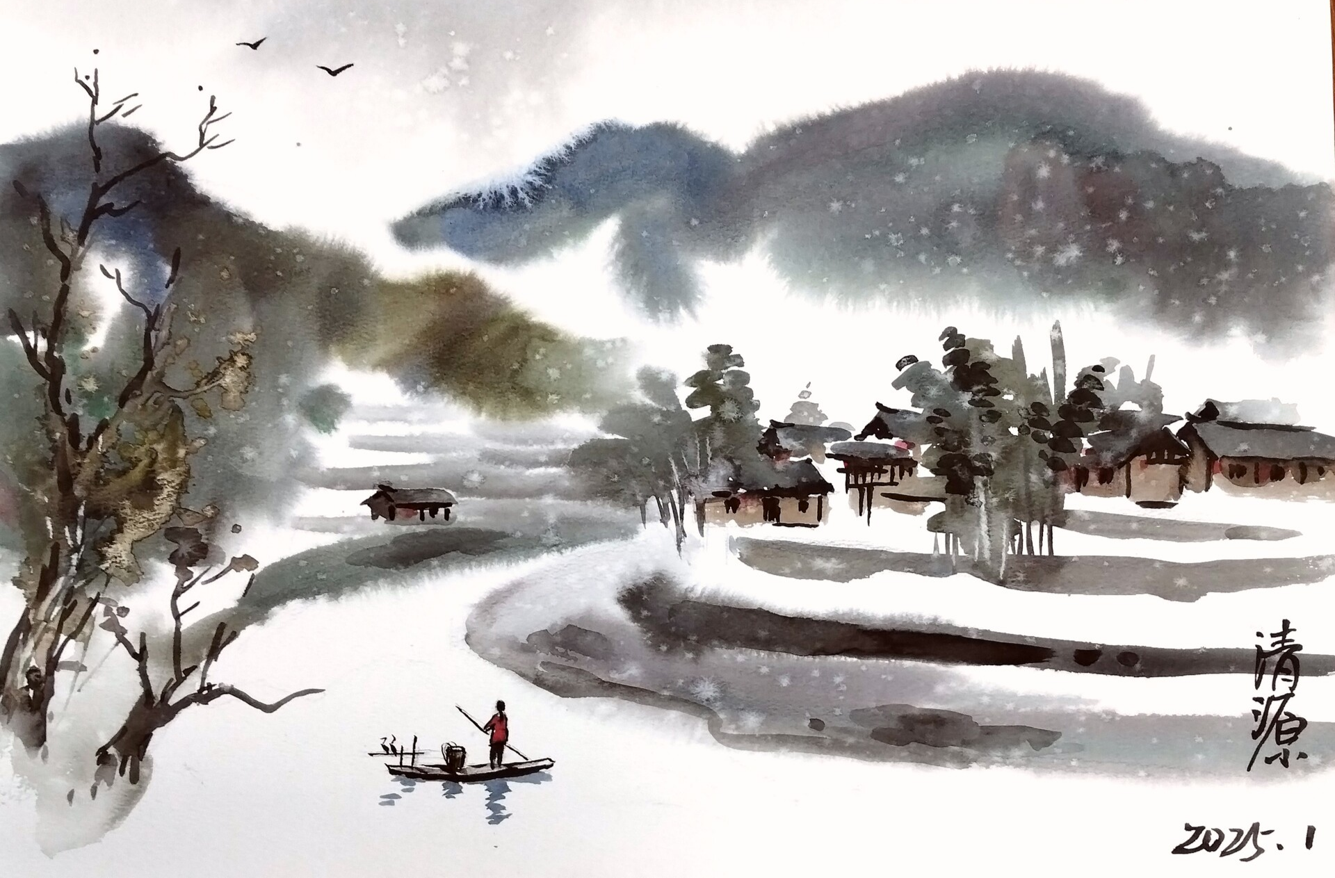 向清源美术作品赏析（四）