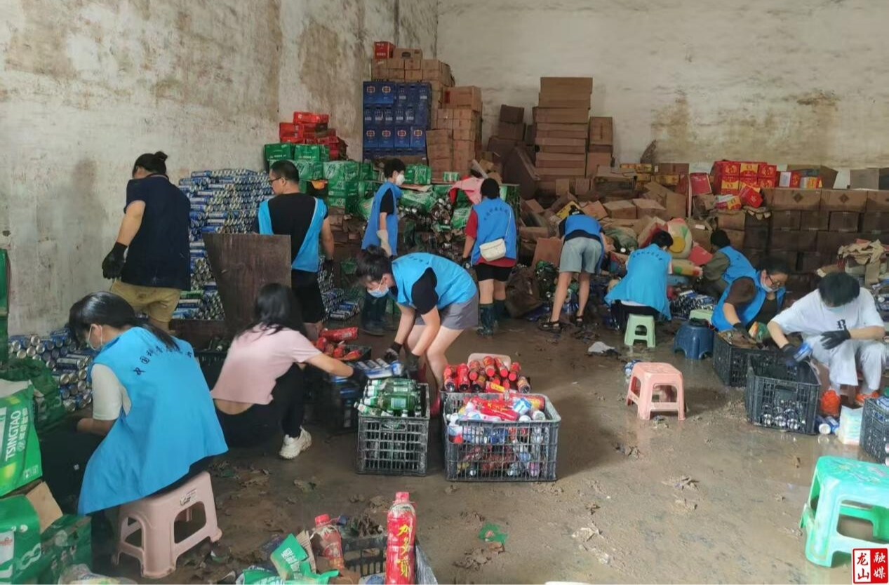 县科协：志愿力量显担当  助力受灾企业“重启”