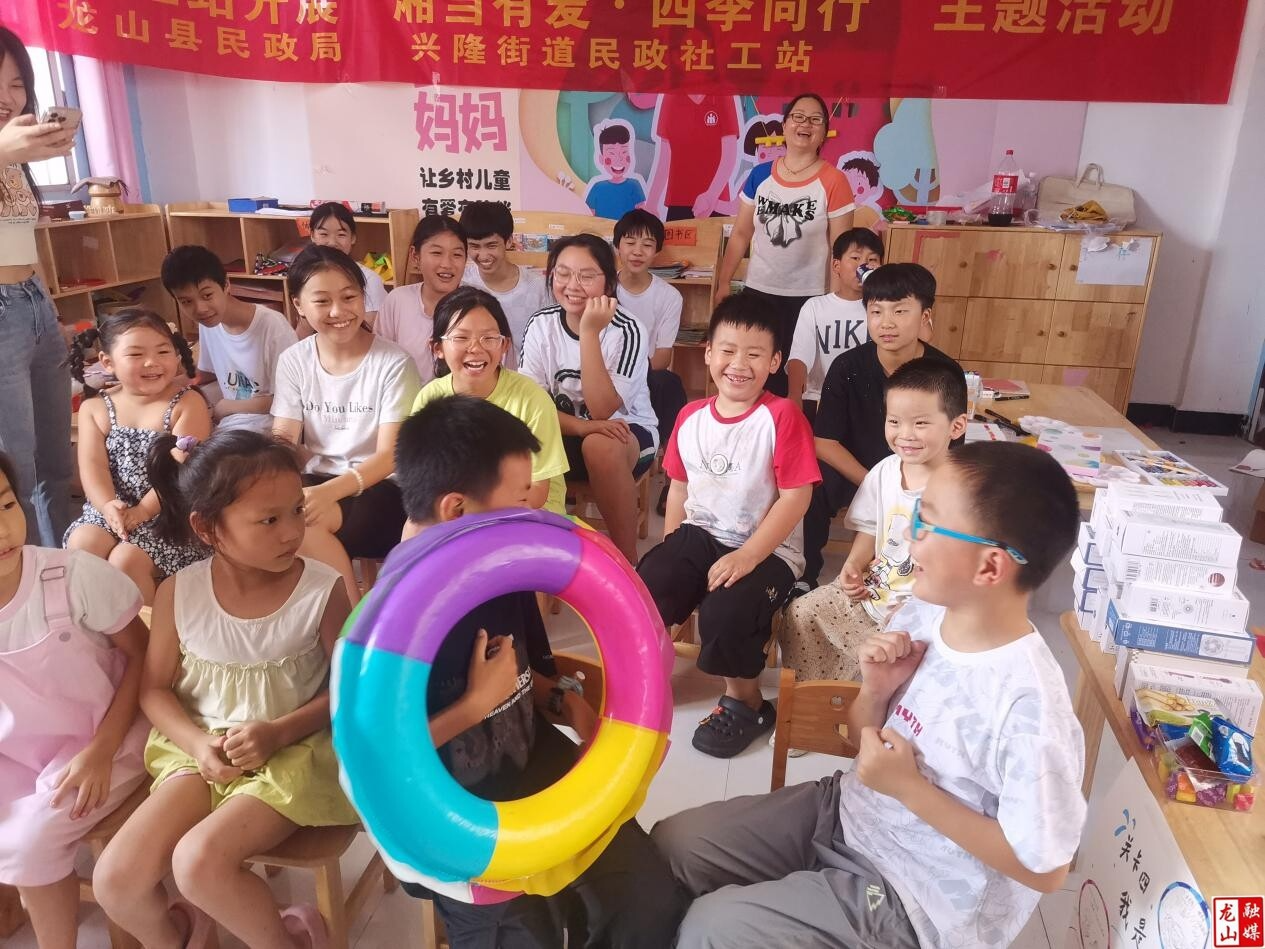 兴隆街道民政社工站开展“守护生命 共防溺水”活动（图）