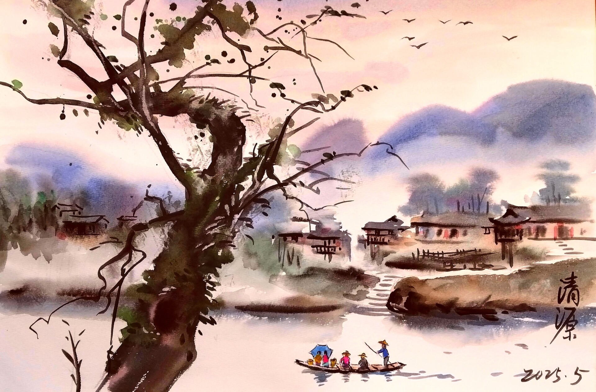 向清源美术作品赏析（十一）