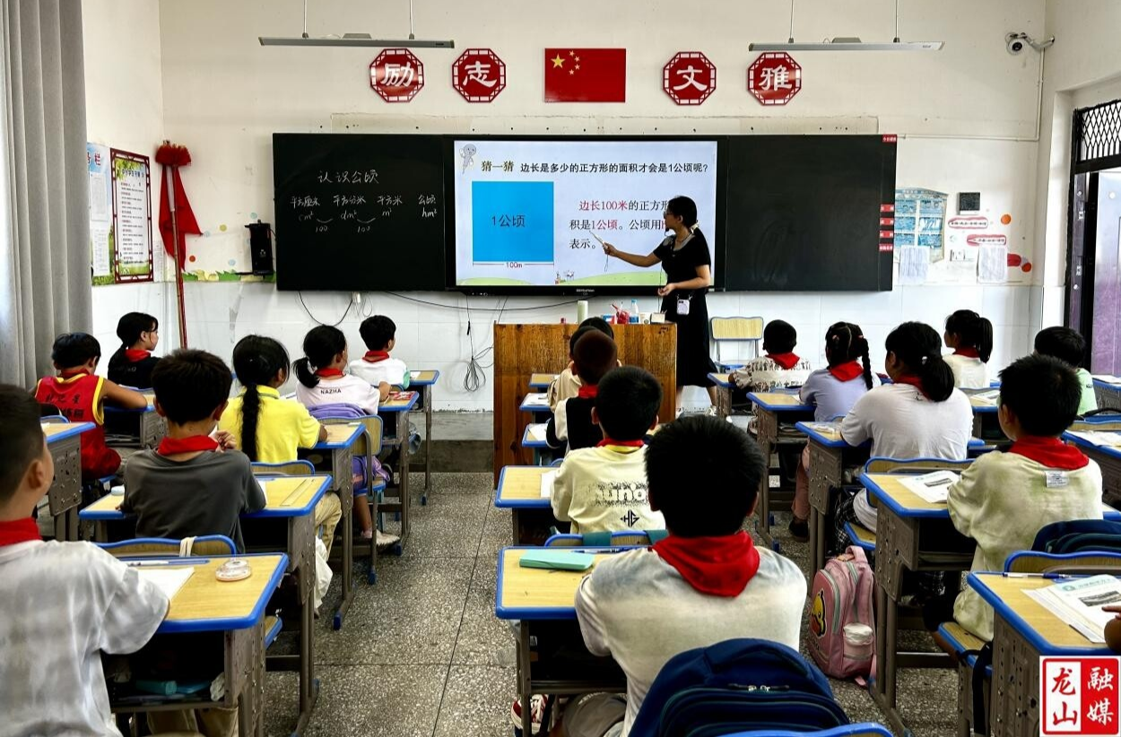 靛房镇九年制学校开展新进教师汇报课活动