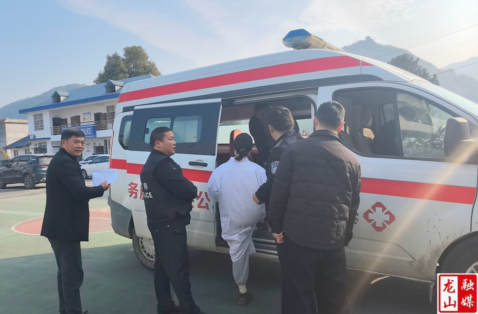 农车镇开展严重精神障碍患者应急处置演练活动