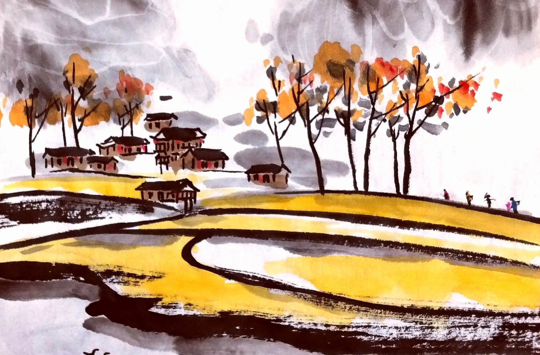 向清源美术作品赏析（十六）