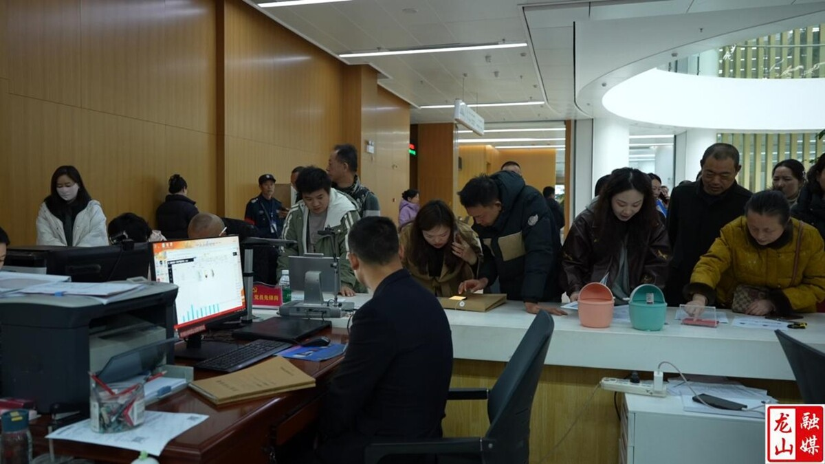 ​龙山：新年首个工作日政务服务“全在线” 民营经济冲刺“开门红”