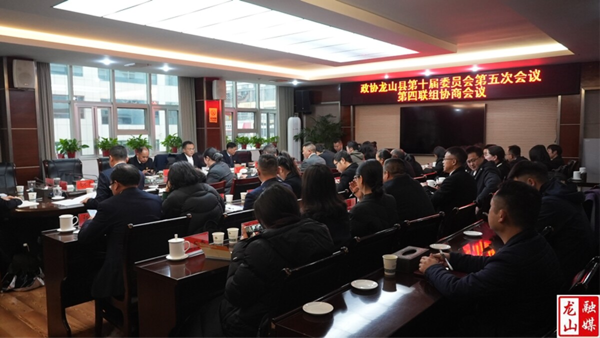 【聚焦两会】政协龙山县第十届委员会第五次会议召开第三、第四联组协商会议