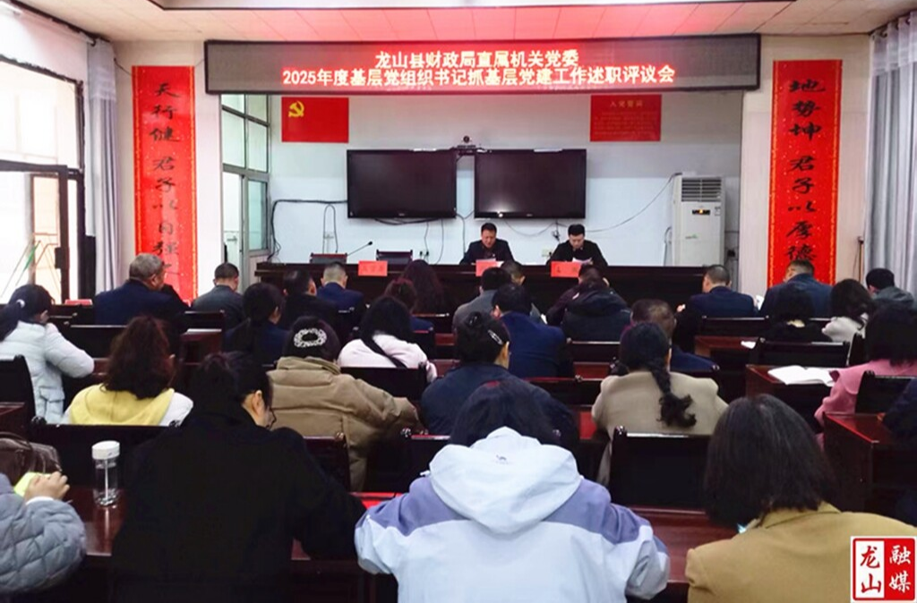 县财政局直属机关党委2025年度基层党组织书记抓基层党建工作述职评议会召开