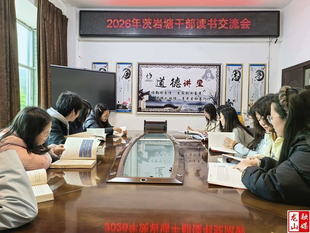 茨岩塘镇开展干部读书交流活动
