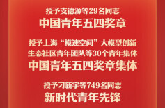 2026年度中国青年五四奖章暨新时代青年先锋奖评选结果揭晓