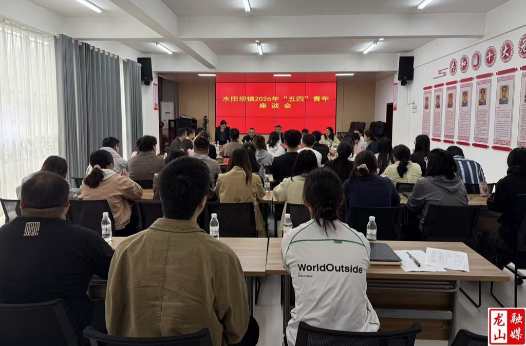 水田坝镇举办“五四”青年座谈会