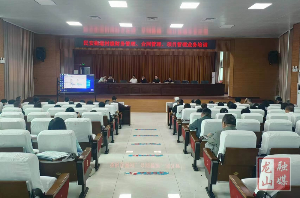 民安街道财政所开展农村三资管理及村级资金支出专题培训