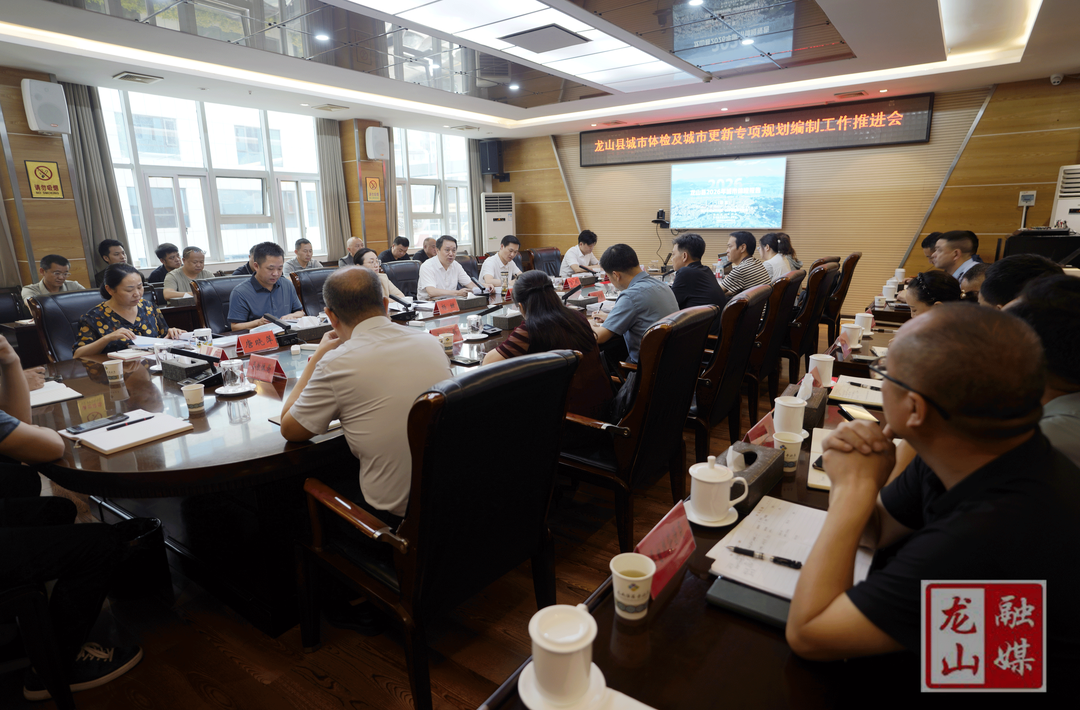 吴光文主持召开城市体检及城市更新专项规划编制工作推进会